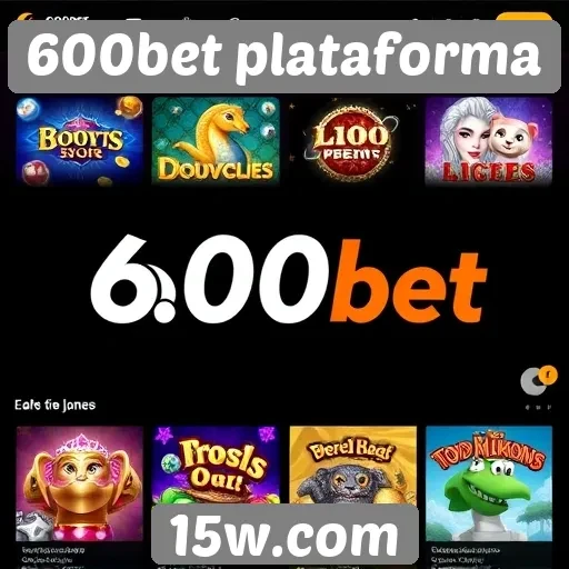 600bet plataforma oferece diversos jogos de cassino online